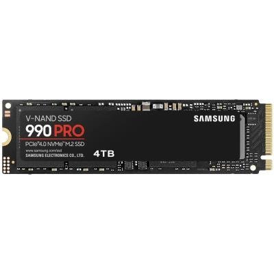 SAMSUNG 990 PRO 4TB SSD / M.2 2280 / PCIe 4.0 4x NVMe / Internal