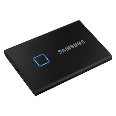 SAMSUNG Portable SSD T7 Touch 2TB / USB 3.2 Gen 2 / USB-C / External / Black