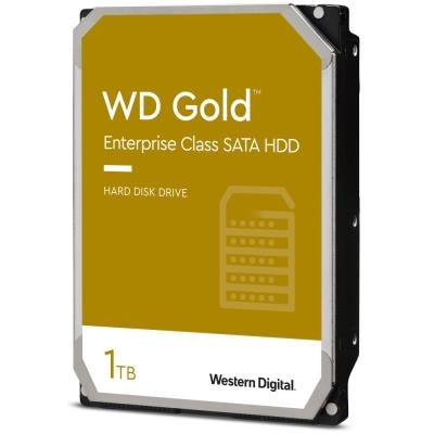 WD GOLD 1TB / WD1005FBYZ / SATA 6Gb/s / Interní 3,5" / 7200rpm / 128MB