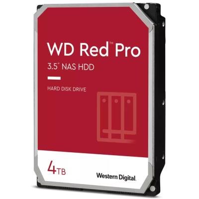 WD HDD RED Pro 4TB HDD / WD4003FFBX / SATA 6Gb/s / Interní 3,5"/ 7200 rpm / 256MB