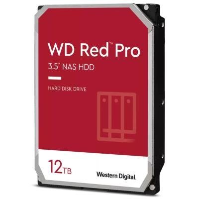 WD RED Pro 12TB / WD121KFBX / SATA 6Gb/s /  Interní 3,5"/ 256MB