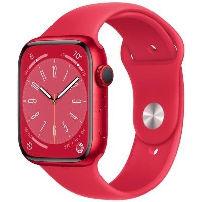 Apple Watch 8 GPS + Cellular 45mm červené