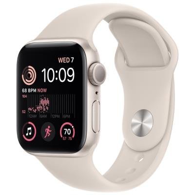 Apple Watch SE GPS 40mm hvězdně bílé