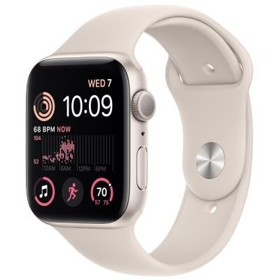 Apple Watch SE GPS 44mm hvězdně bílé