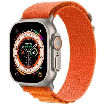 Apple Watch Ultra GPS + Cellular 49mm šedo-oranžové