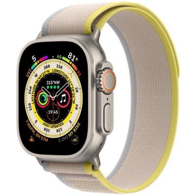 Apple Watch Ultra GPS + Cellular 49mm šedo-žluté