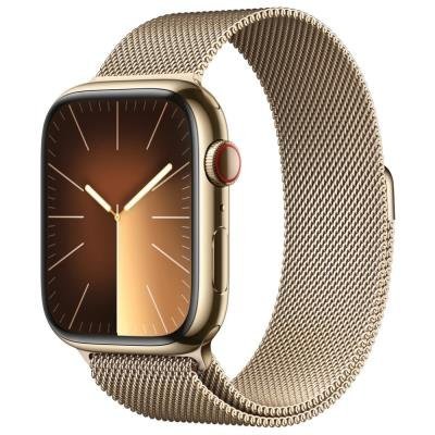 Apple Watch Series 9 Cellular 45mm zlatá ocel