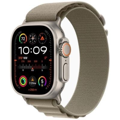 Apple Watch Ultra 2 49mm šedo-zelený