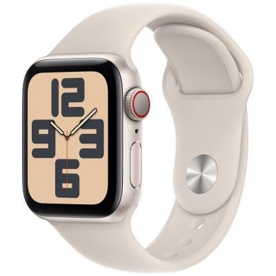 Apple Watch SE (2023) GPS + Cellular 40mm hvězdně bílé