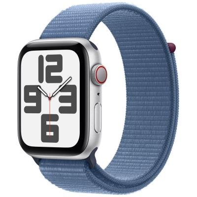 Apple Watch SE (2023) GPS + Cellular 44mm stříbrno-modré