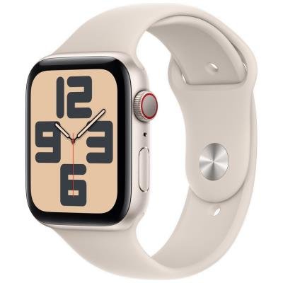 Apple Watch SE (2023) GPS + Cellular 44mm hvězdně bílé