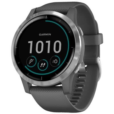 Chytré hodinky Garmin vívoactive4 stříbrné
