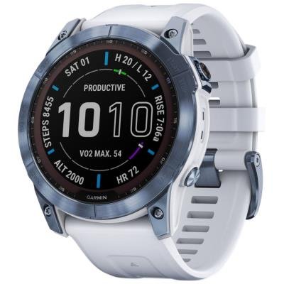 Garmin fenix7X PRO Sapphire Solar modro-bílé