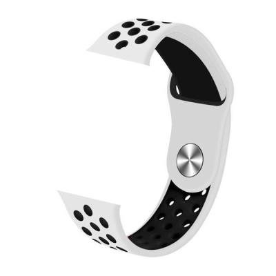 Řemínek IMMAX pro chytré hodinky SW10 bílo-černý