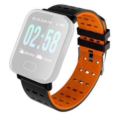 Řemínek IMMAX pro chytré hodinky SW11 oranžový