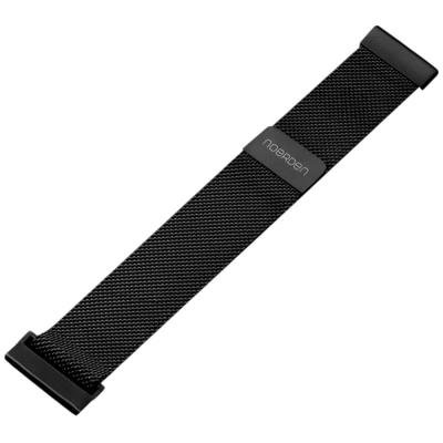 Noerden kovový řemínek 20mm černý