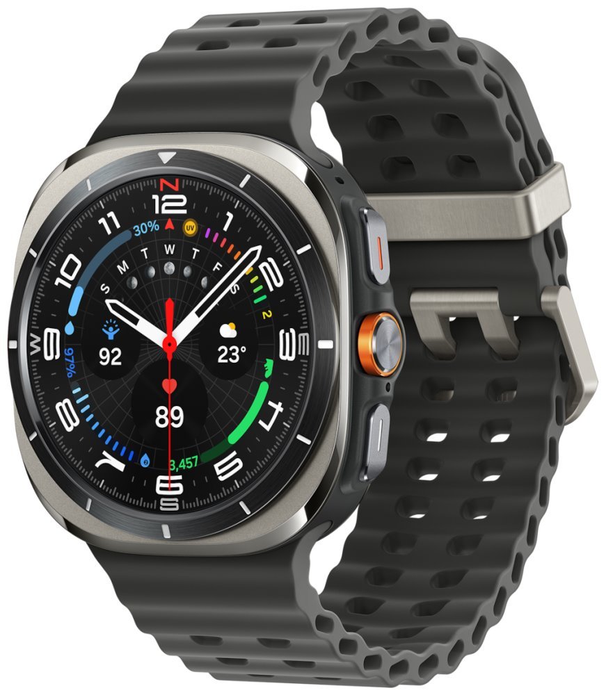 Samsung Galaxy Watch Ultra titanově stříbrné