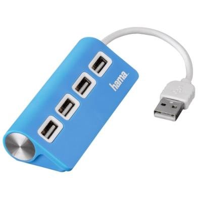 USB Hub Hama USB 2.0 4-portový