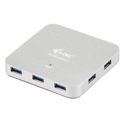 USB Hub I-TEC METAL USB 3.0 7 portů