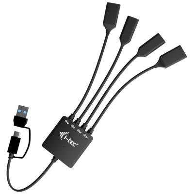 I-TEC USB-C/USB-A Cable HUB 4port