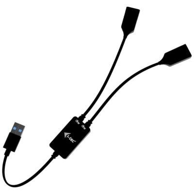 I-TEC USB-A Cable HUB 2port