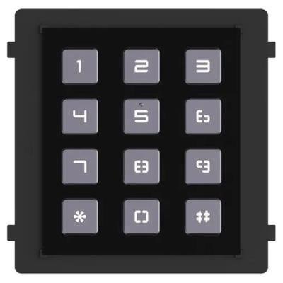 Hikvision DS-KD-KP/Black - Modul interkomu s kódovou klávesnicí; černý