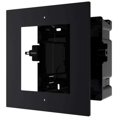 Hikvision DS-KD-ACF1/BLACK - rámeček interkomu pro zápustnou montáž; černý