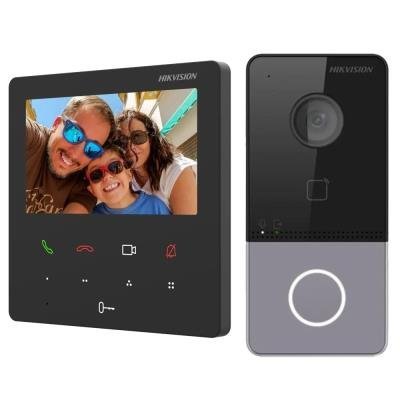 Hikvision DS-KIS606-P - Kit IP videotelefonu, bytový monitor + dveřní stanice + 2x zdroj