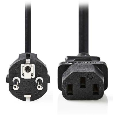 Kabel Nedis 230V 10m černý
