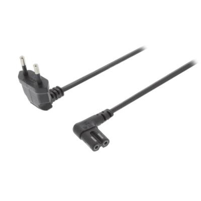 Kabel Nedis Euro na IEC-320-C7 černý 5m