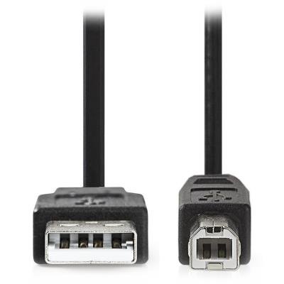 Kabel Nedis USB 2.0 typ A - USB 2.0 typ B 1m 