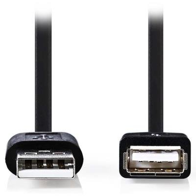 Kabel Nedis USB 2.0 typ A (M) - USB A (F) 1m
