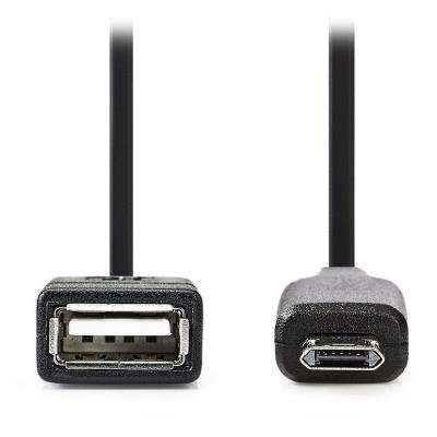 Kabel Nedis USB 2.0 A na micro B 20cm