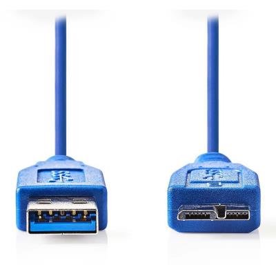 Kabel Nedis USB 3.0 typ A na micro B 1m