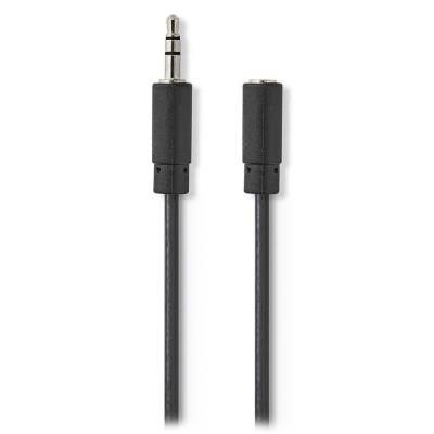 Kabel Nedis 3,5mm jack (F) na 3,5mm jack (M) 2m