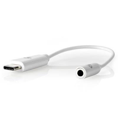 Redukce Nedis USB-C na 3,5mm jack 15cm bílá