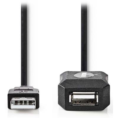 Kabel Nedis USB 2.0 prodlužovací 25m