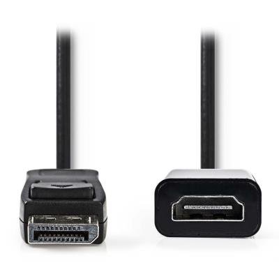Adaptér Nedis DisplayPort (M) na HDMI (F) 20cm