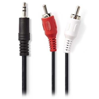 Nedis 3,5mm jack na 2x CINCH 10m