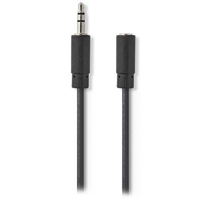 Nedis 3,5mm jack (F) na 3,5mm jack (M) 1m