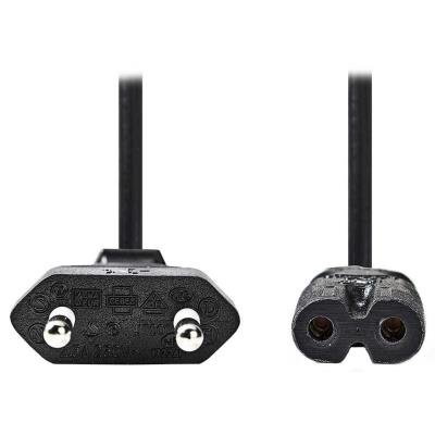 Nedis Euro na IEC-320-C7 černý 5m