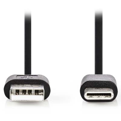 Nedis USB 2.0 USB-C na USB-A 10cm černý