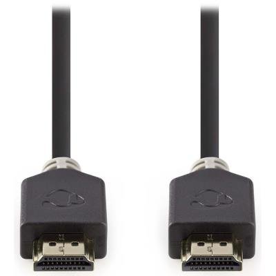NEDIS High Speed HDMI 1.4 kabel s ethernetem/ 4K@30Hz/ zlacené konektory HDMI-HDMI/ antracit/ box/ 20m