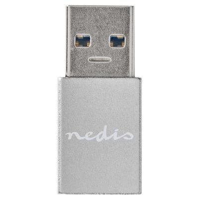 Nedis PROFIGOLD USB na USB-C stříbrný