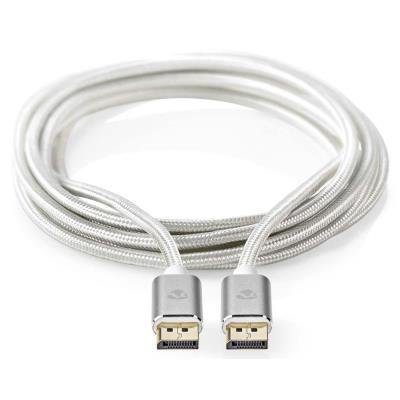 Nedis PROFIGOLD DisplayPort 2m stříbrný