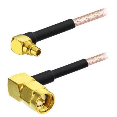 OEM Pigtail 25cm RG316 MMCX - SMA male 90° úhlový