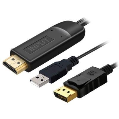 PremiumCord HDMI na DisplayPort 2m černý