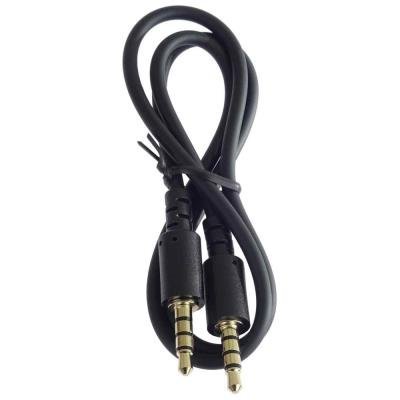 PremiumCord Kabel Jack 3.5mm 4 pinový  M/M 2 m pro Apple iPhone, iPad, iPod