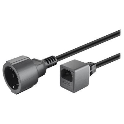 PremiumCord Prodlužovací přívod 230V s EURO konektorem C14 (IEC connection) , 1,5m