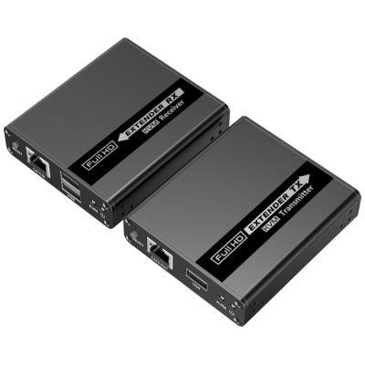 PremiumCord HDMI KVM extender 4K Ultra HD s přenosem USB